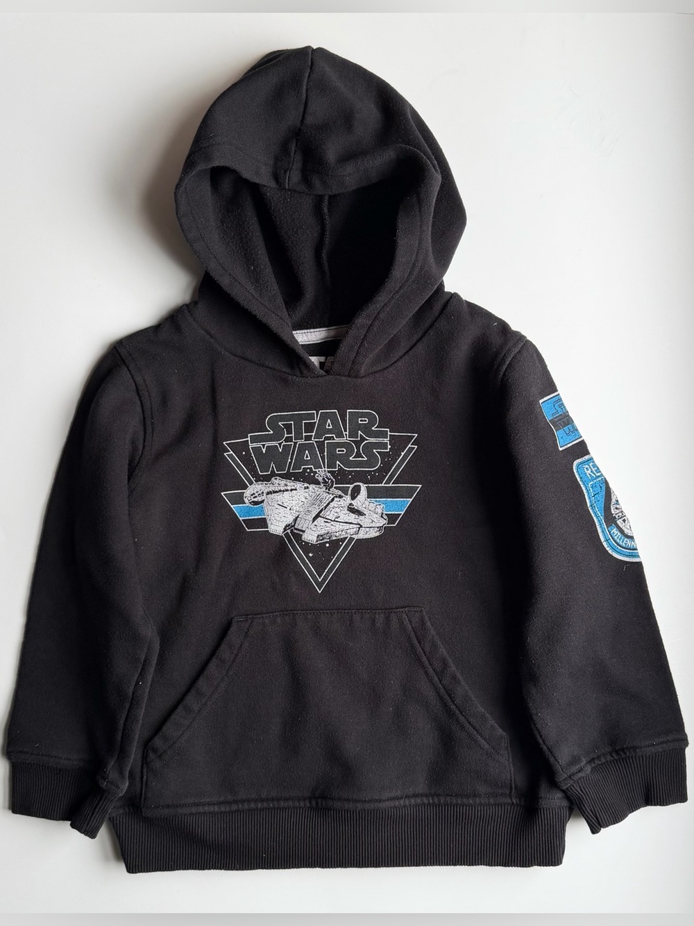 Star Wars Sweatshirt Hoodie Youth‎ 5 Black Millennium Falcon Boys Pullover